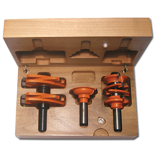 CMT 800.527.11 Cove & Bead Entry & Interior Door Router Bit Set (1/2
