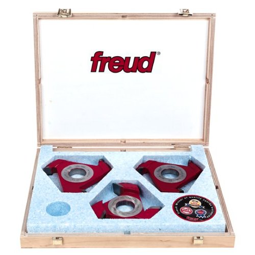 Freud CS71MBA3 Cassette 65 7 Piece Shaper Cutter Set With Bore 11/4