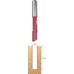 [FREUD 14-106]  1/2" Diameter X 2-1/8" Stagger Flute Router Bit (1/2" Shank)