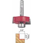 [FREUD 32-302]  3/8" Heightx 3/8" Deep Rabbeting Router Bit With Solid Pilot (1/4" Shank)