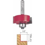 [FREUD 32-502]  1/2" Height Multi-Rabbet Router Bit Set With 4 Bearings (1/4" Shank) (5/16", 3/8" 7/16", 1/2")