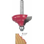 [FREUD 38-524]  1-1/2" Diameter Classical Bold Cove And Bead Router Bit (1/4" Shank)
