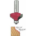 [FREUD 38-614]  1-3/8" Diameter Classical Cove And Round Router Bit (1/2" Shank)