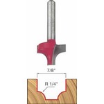 [FREUD 39-205]  7/8" Diameter Ovolo Groove Router Bit (1/4" Shank)