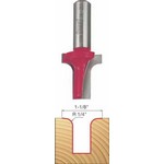 [FREUD 39-252]  1-1/8" Diameter Ovolo Groove Router Bit (1/2" Shank)
