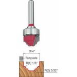 [FREUD 39-502]  3/4" Diameter Top Bearing Cove And Bead Groove Router Bit (1/4" Shank)