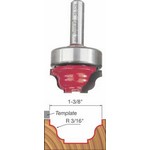 [FREUD 39-526]  1-3/8" Diameter Top Bearing Ogee Fillet Groove Router Bit With 3/8" Shank