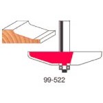 [FREUD 99-522]  5/8" Height 2+2 Rounded Straight-Angled Raised Panel Router Bit (1/2" Shank)