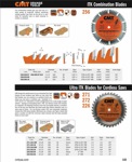 [CMT 272.165.36] 6-1/2" Diameter X 18T ATB Industrial Thin Kerf Cordless Saw Blade With 5/8" Arbor (1.3mm Kerf)