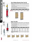 [FREUD 66-100A]  7-Degree 1-Flute Bevel Trim Router Bit (1/4" Shank) (Bulk Pack 100)