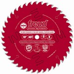 [FREUD P410T] 10" Diameter X 40T Hi-ATB Thin Kerf Combination Carbide-Tipped Saw Blade With 5/8" Arbor (.91" Kerf)