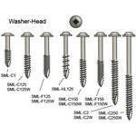 [KREG SML-C125-100] Kreg Pocket Screws - 1-1/4", #8 Coarse, Washer-Head, 100ct