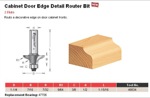 [AMANA 49534]  DOOR EDGE DETAILS 9/64"R