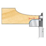 [AMANA 54278]  RAISED PANEL BACK CUTTER BIT