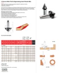 [AMANA RC-1046]  INSERT V-GROOVE 50° 1/2 SHANK