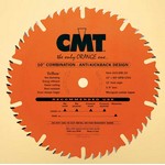 [CMT 215.050.10] 10" Diameter X 50T 4ATB+1TCG Thin Kerf Combination Saw Blade With 5/8" Arbor (.126 Kerf)