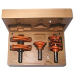 [CMT 800.527.11] Cove & Bead Entry & Interior Door Router Bit Set (1/2" Shank)