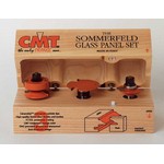 [CMT 855.803.11] Sommerfeld 3 Piece Ogee Glass Panel Router Bit Set (1/2" Shank)