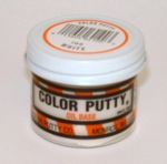 [COLOR PUTTY 065-102] White- 3.5 Oz Jar Color Putty #100