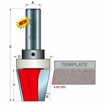 [FREUD 85-300] 10-Degree X 1" Height Bevel Repair Router Bit (1/2" Shank)