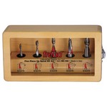 [FREUD 90-150] 5pc Up Cut Spiral Router Bit Set