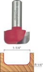 [FREUD 99-026]  1-1/4" Diameter Dish Carving Router Bit (1/2" Shank)