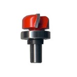[FREUD 99-026B]  1-1/4" Diameter Dish Carving Router Bit With Top Bearing and Stop Collar (1/2" Shank)