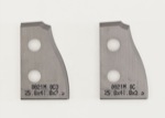 [FREUD RP-D34] Performance System Raised Panel Shaper Cutter Knife Set "D" (2 Knives ) For 3/4" Panels