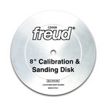 [FREUD CD008] 8" Calibration & Sanding Disk With 5/8" Arbor