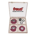 [FREUD FU100] Futura 2000 Custom Door Shop Carbide Tipper Shaper Cutter Set