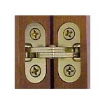 [SOSS 101CUS4] #101 Satin Brass Invisible Hinge (1 Pair)